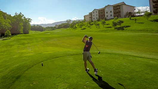 Golfing at Massanutten Resort
