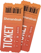 2 Shenandoah WaterPark tickets